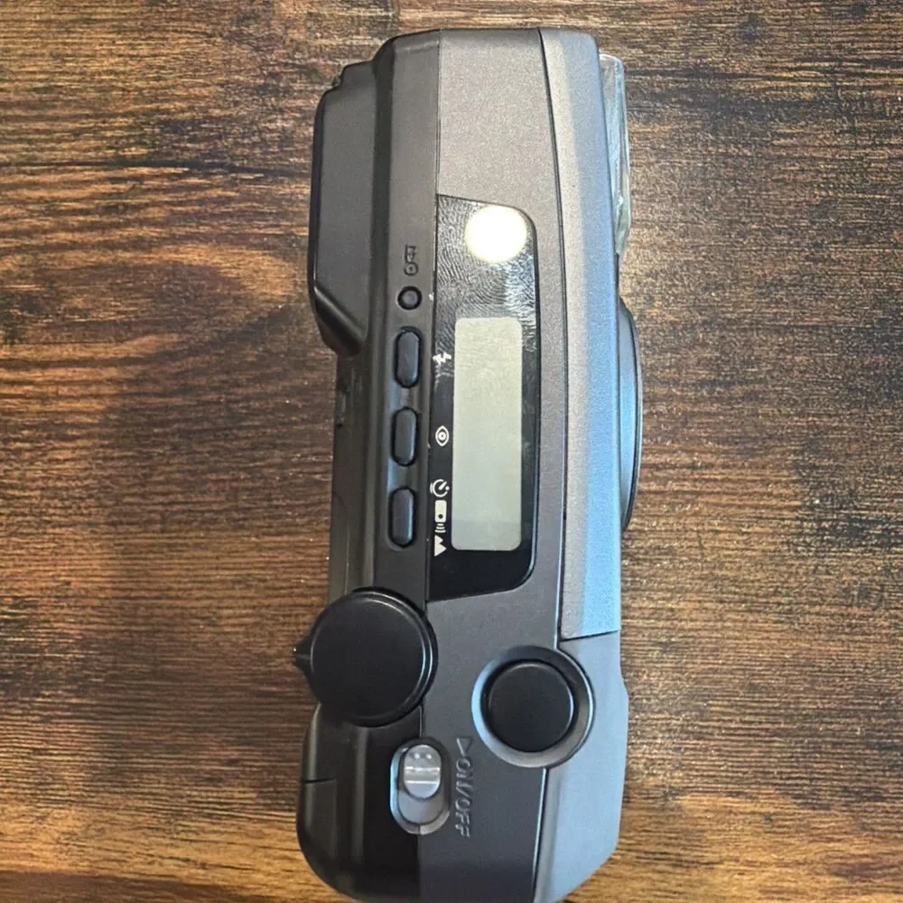 Pentax IQZoom 115M 35mm Point & Shoot Film Camera Tested Working